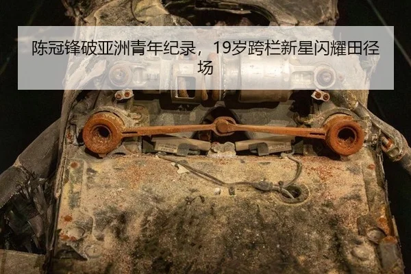 陈冠锋破亚洲青年纪录，19岁跨栏新星闪耀田径场